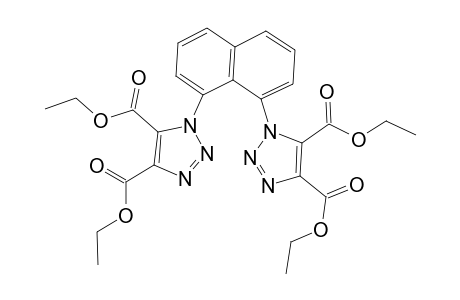 1-[8-(4,5-dicarbethoxytriazol-1-yl)-1-naphthyl]triazole-4,5-dicarboxylic acid diethyl ester