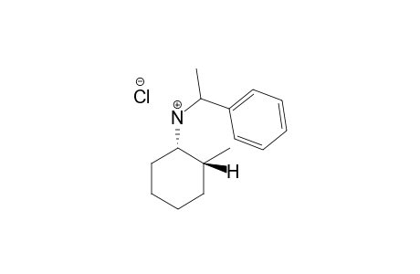 N-(1-PHENYLETHYL)-2-METHYL-CYCLOHEXANAMINE-HYDROCHLORIDE;UL-ISOMER