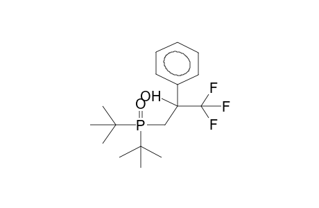 DI-TERT-BUTYL(2-PHENYL-2-HYDROXY-3,3,3-TRIFLUOROPROPYL)PHOSPHINOXIDE