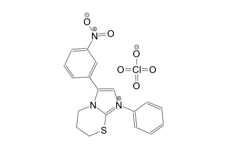 3-(3-nitrophenyl)-1-phenyl-6,7-dihydro-5H-imidazo[2,1-b][1,3]thiazin-1-ium perchlorate