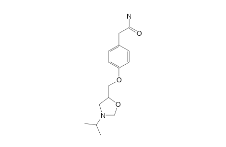 3-ISOPROPYL-5-[(4-ACETAMIDO)-PHENOXYMETHYL]-OXAZOLIDINE