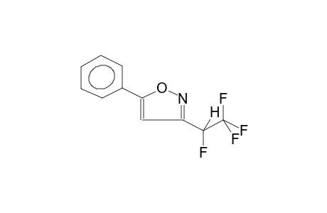 3-(1,2,2,2-TETRAFLUOROETHYL)-5-PHENYL-1,2-OXAZOLE