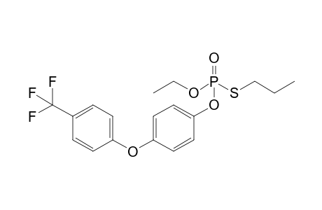 Phosphorothioic acid, O-ethyl S-propyl O-[4-[4-(trifluoromethyl)phenoxy]phenyl] ester