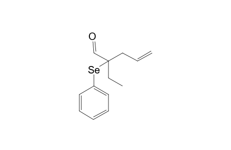 2-Ethyl-2-(phenylselanyl)pent-4-enal