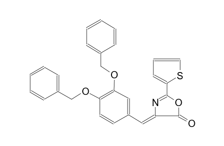 (4Z)-4-[3,4-bis(benzyloxy)benzylidene]-2-(2-thienyl)-1,3-oxazol-5(4H)-one