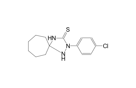 1,2,4-triazaspiro[4.6]undecane-3-thione, 2-(4-chlorophenyl)-