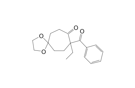 9-Benzoyl-9-ethyl-1,4-dioxaspiro[4.6]undecan-8-one
