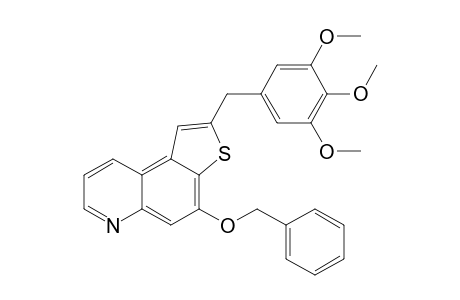 Benzyl 2-(3,4,5-trimethoxybenzyl)thieno[3,2-f]quinolin-4-yl ether