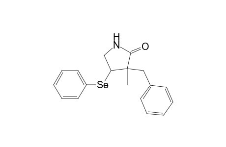 3-Benzyl-3-methyl-4-(phenylseleno)pyrrolidin-2-one