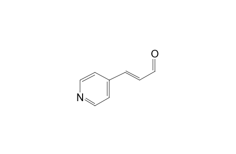 3-(4-Pyridyl)acrylaldehyde