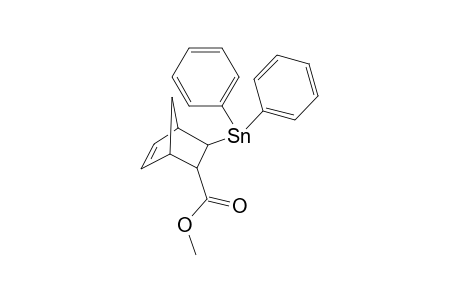 Diphenyl {(1RS,2RS,3RS,4SR)-3-methoxycarbonylbicyclo[2.2.1]heptan-2-yl}tin hydride