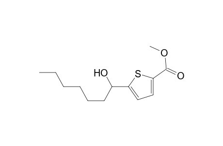 2-Thiophenecarboxylic acid, 5-(1-hydroxyheptyl)-, methyl ester