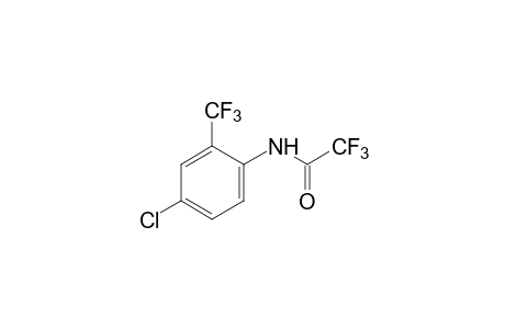 4'-chloro-alpha,alpha,alpha,2,2,2-hexafluoro-o-acetotoluidide