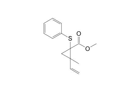 Methyl 2-methyl-1-(phenylthio)-2-vinylcyclopropane-1-carboxylate