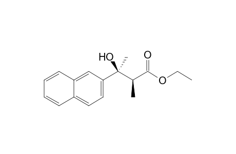 Ethyl (2S,3S)-3-hydroxy-2-methyl-3-(2-naphthyl)butanoate
