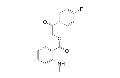 2-(4-fluorophenyl)-2-oxoethyl 2-(methylamino)benzoate