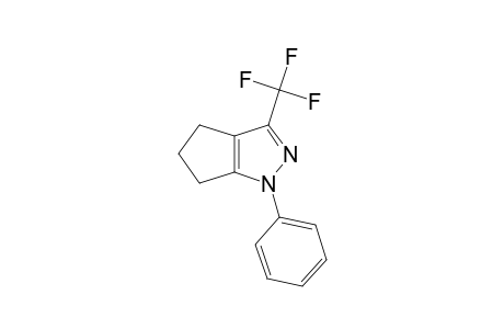 3-TRIFLUOROMETHYL-5,6-DIHYDRO-1-PHENYL-1,4-H-CYCLOPENTA-[D]-PYRAZOLE