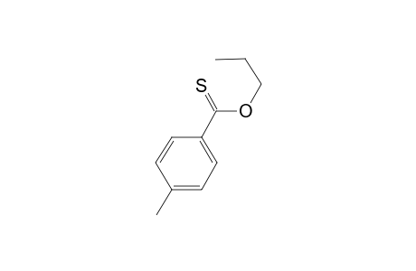 O-Propyl 4-methylbenzenecarbothioate