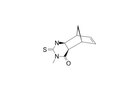 3-Methyl-2-thioxo-2,3,R-4a,cis-5,cis-8,cis-8a-hexahydro-5,8-methanoquinazolin-4(1H)-one