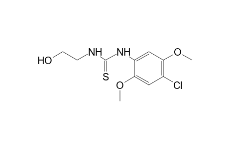 1-(4-chloro-2,5-dimethoxyphenyl)-3-(2-hydroxyethyl)-2-thiourea