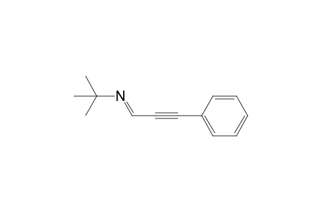 N-(3-Phenylprop-2-yn-1-ylidene)-t-butylamine