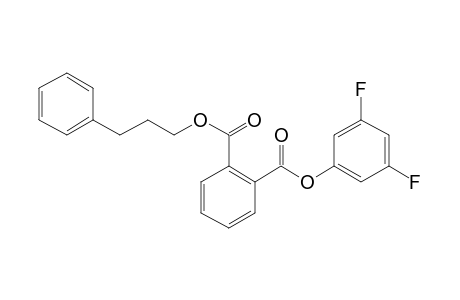 Phthalic acid, 3,5-difluorophenyl 3-phenylpropyl ester