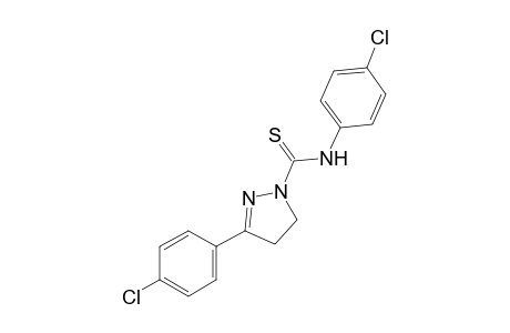 4'-chloro-3-(p-chlorophenyl)thio-2-pyrazoline-1-carboxanilide