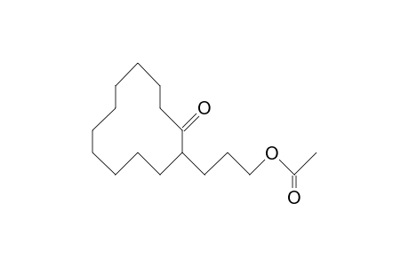 2-(3-Acetoxy-propyl)-cyclododecanone