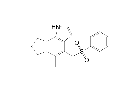 4-(benzenesulfonylmethyl)-5-methyl-1,6,7,8-tetrahydrocyclopenta[g]indole