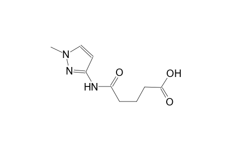 pentanoic acid, 5-[(1-methyl-1H-pyrazol-3-yl)amino]-5-oxo-