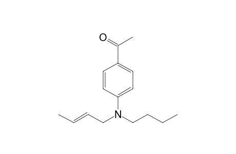 N-Butyl-N-(E-2-butenyl)-4-acetylbenzeneamine