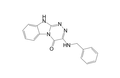 3-(benzylamino)-1H-[1,2,4]triazino[4,3-a]benzimidazol-4-one