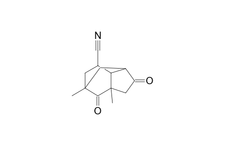 1,3-Dimethyl-2,5-dioxotricyclo[4.3.1.0(3,7)]decan-8-carbonitrile