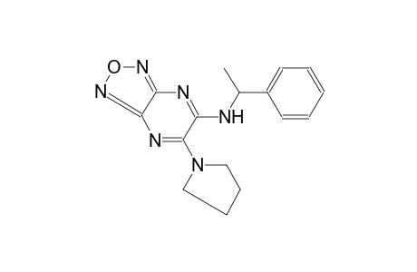 N-(1-phenylethyl)-6-(1-pyrrolidinyl)[1,2,5]oxadiazolo[3,4-b]pyrazin-5-amine