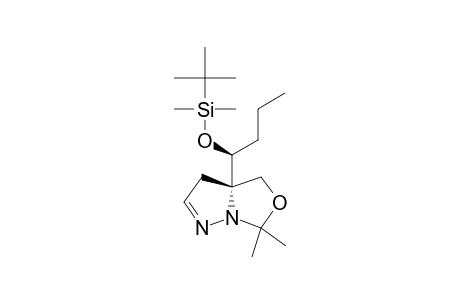 ANTI-2,2-DIMETHYL-7-[1'-[(TERT.-BUTYLDIMETHYLSILYL)-OXY]-BUTYL]-6H,7H-DIHYDROPYRAZO-[2.3-C]-2H,3H,7H,8H-TETRAHYDROXAZOLE;MINOR_STEREOMER