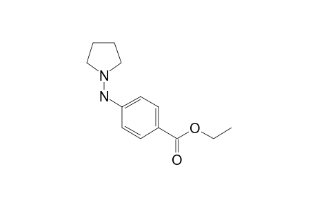 4-(pyrrolidin-1-ylamino)benzoic acid ethyl ester