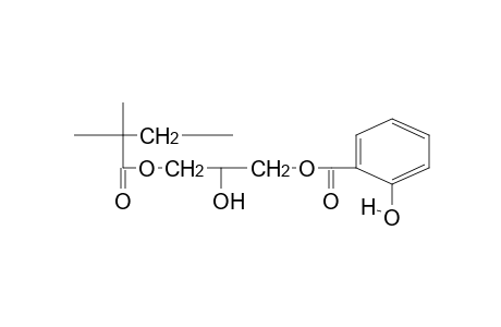 Poly(2-hydroxytrimethylene methacrylate salicylate)