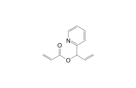 1-(2-Pyridyl)-2-propenyl acrylate