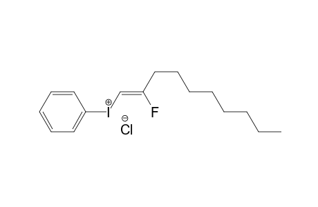 (Z)-(2-Fluoro-1-decenyl)phenyliodonium Chloride