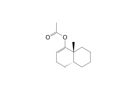 cis-2-Acetoxy-1-methylbicyclo[4.4.0]decene