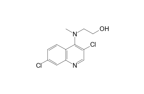 2-[(3,7-dichloro-4-quinolyl)methylamino]ethanol