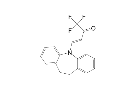 (E)-4-(5,6-dihydrobenzo[b][1]benzazepin-11-yl)-1,1,1-trifluoro-3-buten-2-one