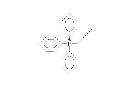 Triphenyl-(2-propynyl)-phosphonium cation