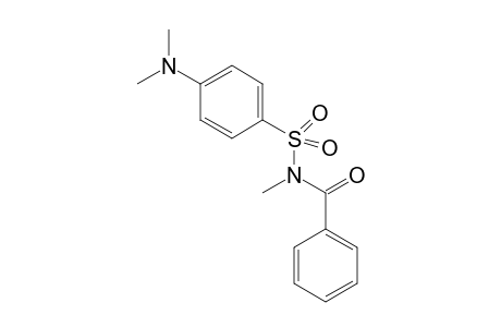 N-methyl-N-(4-dimethylaminophenylsulfonyl)benzamide