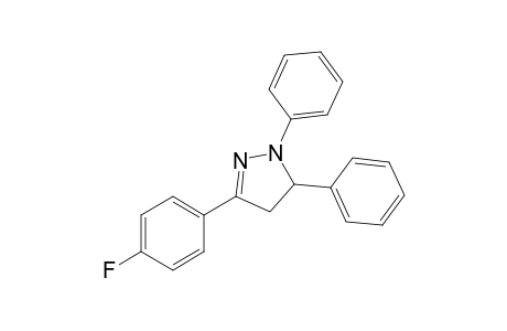 3-(4'-Fluorophenyl)-1,5-diphenyl-4,5-dihydro-1H-pyrazole
