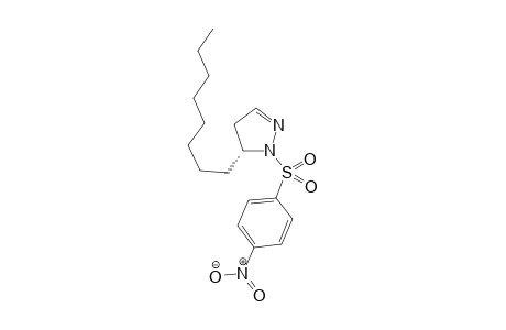 (5R)-1-(4-nitrophenylsulfonyl)-5-octyl-4,5-dihydro-1H-pyrazole