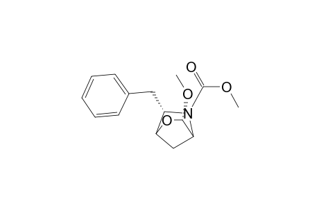 2-Oxa-5-azabicyclo[2.2.1]heptane-5-carboxylic acid, 3-methoxy-6-(phenylmethyl)-, methyl ester, [1S-(3-exo,6-endo)]-