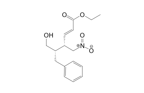 (4S,5S,E)-Ethyl 5-(benzyl)-6-hydroxy-4-(nitromethyl) hex-2-enoate