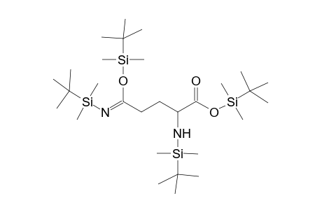 Glutamine - tetrakis[(t-Butyl)dimethylsilyl] derivative
