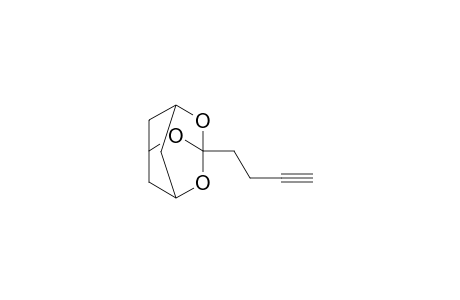 3-(3'-Butyn-1'-yl)-2,4,10-trioxatricyclo[3.3.1.1(3,7)]decane